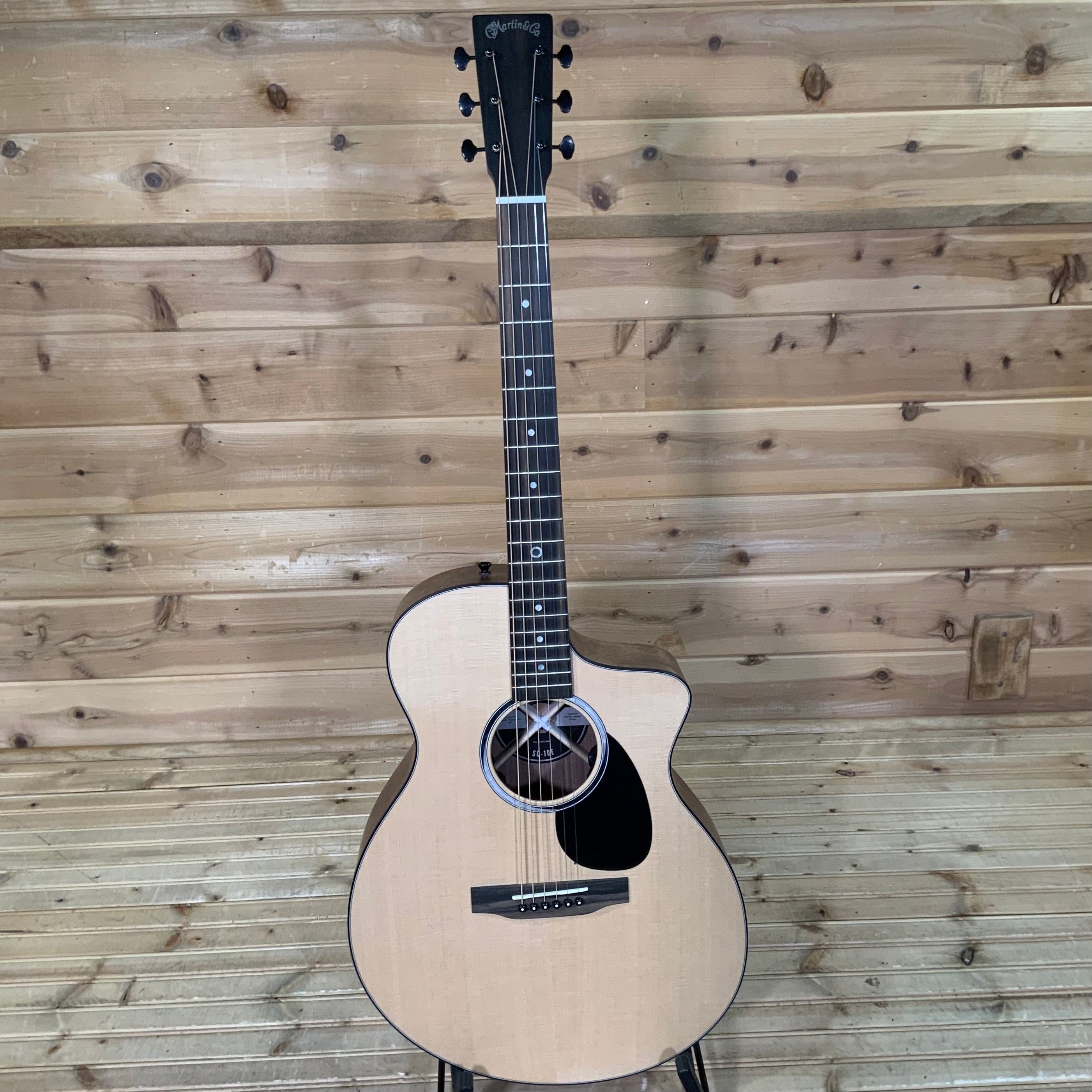 Martin SC-10E Acoustic Guitar - Natural