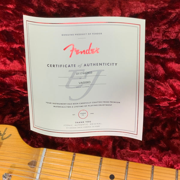 Fender Stories Collection Eric Johnson 1954 “Virginia” Stratocaster Electric Guitar - 2 Color Sunburst