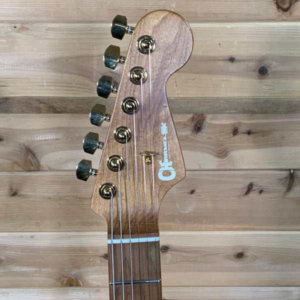 Charvel Pro-Mod DK24 HSH 2PT CM Mahogany Electric Guitar - Natural