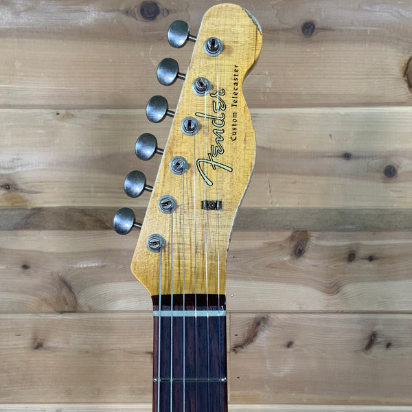 Fender Custom Shop 1960 Telecaster Heavy Relic Electric Guitar - Chocolate 3 Color Sunburst