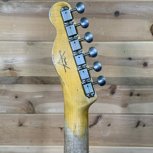 Fender Custom Shop 1960 Telecaster Heavy Relic Electric Guitar - Chocolate 3 Color Sunburst