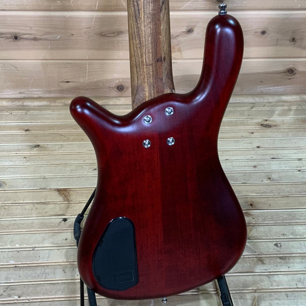 Warwick Pro Series Streamer LX 5 String Electric Bass - Burgundy Red Transparent Satin