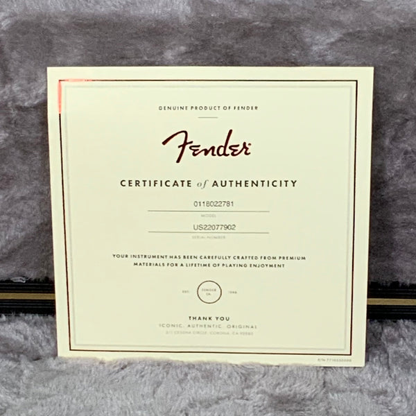 Fender American Ultra Stratocaster HSS Electric Guitar - Arctic Pearl