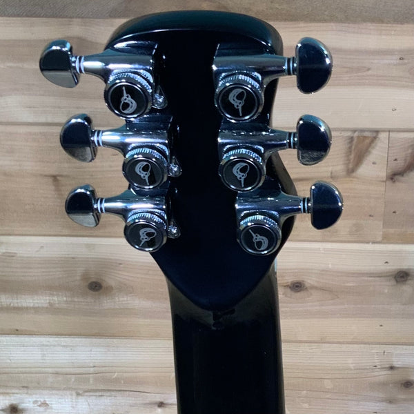 Journey Instruments OF660 Collapsible Carbon Fiber Acoustic Electric Travel Guitar - Gloss Black