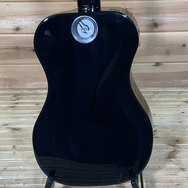 Journey Instruments OF660 Collapsible Carbon Fiber Acoustic Electric Travel Guitar - Gloss Black