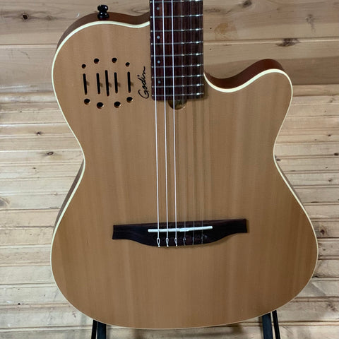 Godin Multiac Nylon Encore Electric Guitar - Natural