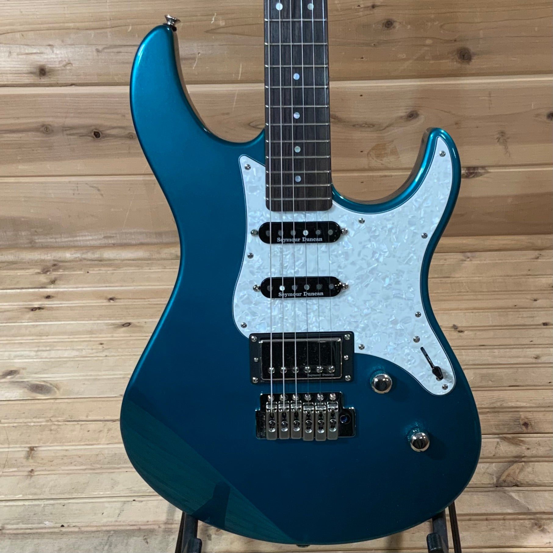 Yamaha PAC612VIIX Electric Guitar - Teal Green Metallic - Huber