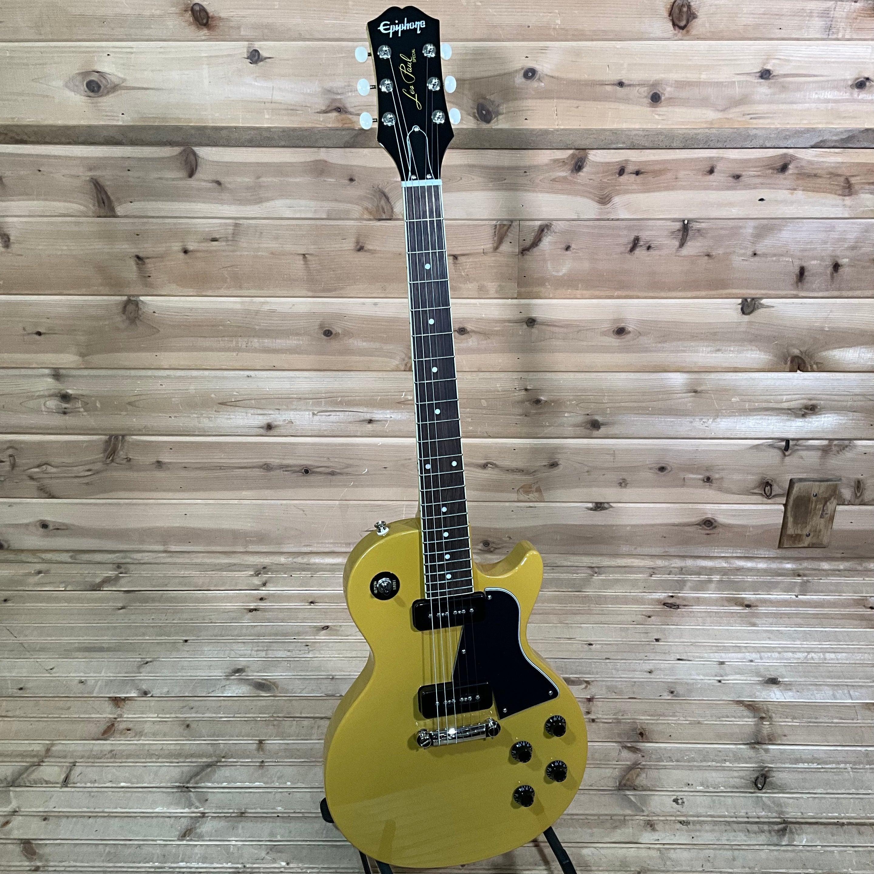 Epiphone Les Paul Special Electric Guitar - TV Yellow - Huber