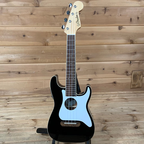Fender Fullerton Stratocaster Ukulele - Black