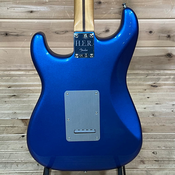 Fender Limited Edition H.E.R Stratocaster Electric Guitar - Blue Marlin