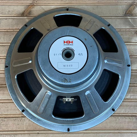 HH Acoustics 4 ohm Bass Speaker VINTAGE