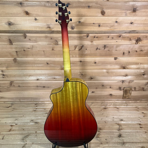 Breedlove Oregon Concert CE LTD Acoustic Guitar - Tequila Sunrise