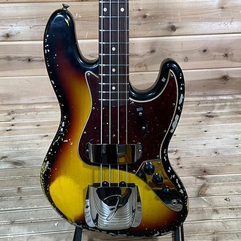 Fender Custom Shop 1961 Heavy Relic Jazz Bass - 3 Color Sunburst
