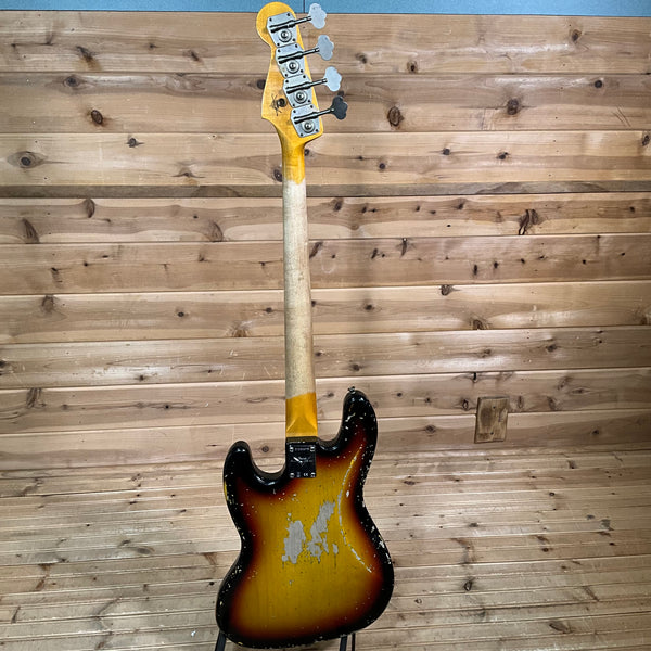 Fender Custom Shop 1961 Heavy Relic Jazz Bass - 3 Color Sunburst