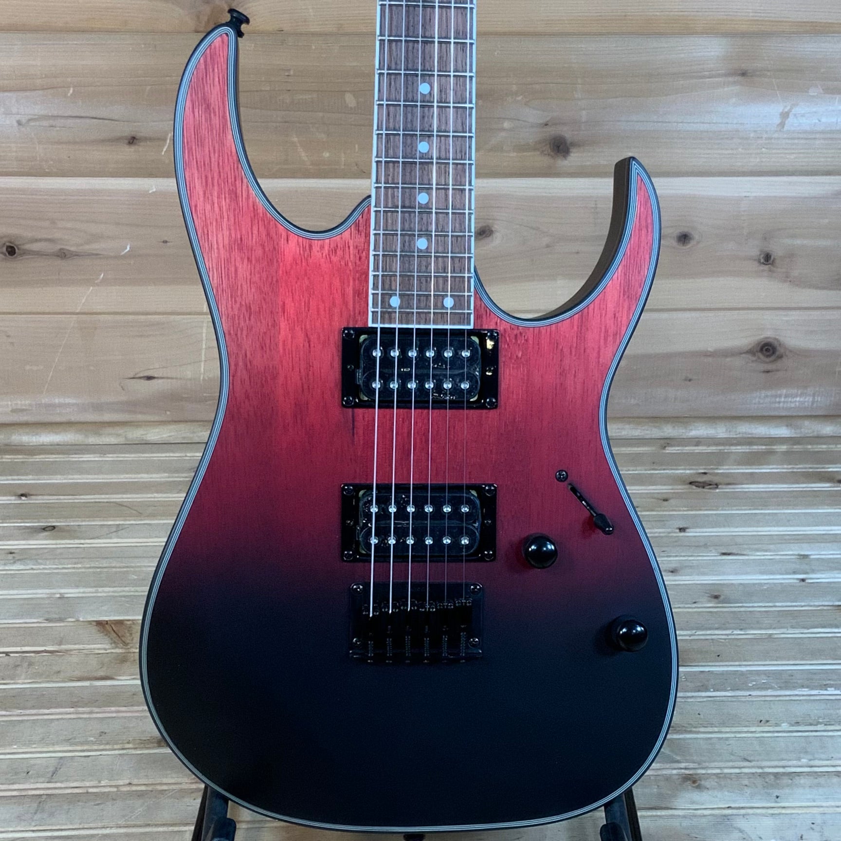 Ibanez RG421EX Electric Guitar - Transparent Crimson Fade Matte