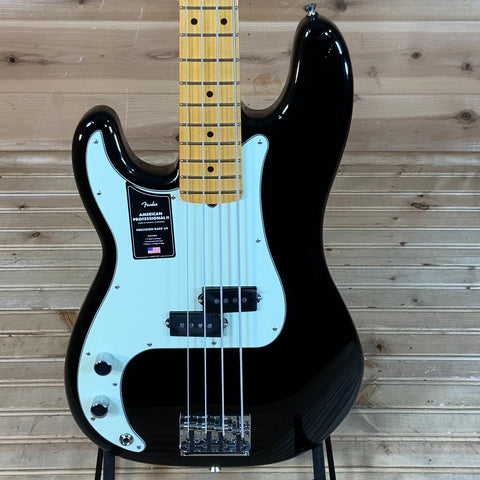 Fender American Professional II Left Handed Precision Bass - Black