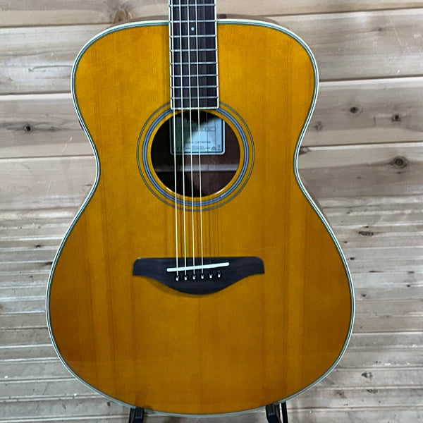 Yamaha FS-TA TransAcoustic Concert Acoustic Guitar - Vintage Tint