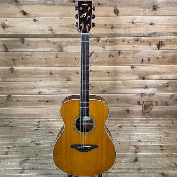 Yamaha FS-TA TransAcoustic Concert Acoustic Guitar - Vintage Tint