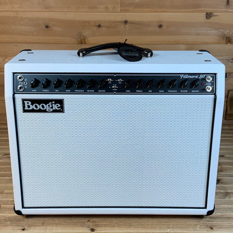 Mesa Boogie Fillmore 50 1X12 Combo Guitar Amplifier - Hot White Bronco