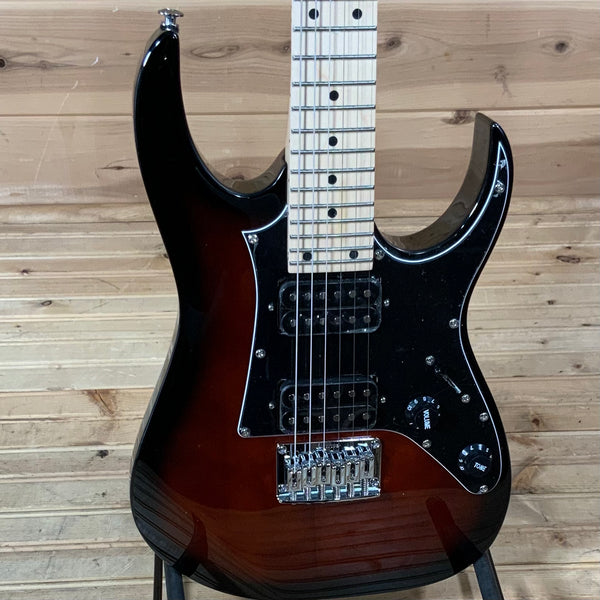 Ibanez GRGM21M MiKro Electric Guitar - Walnut Sunburst