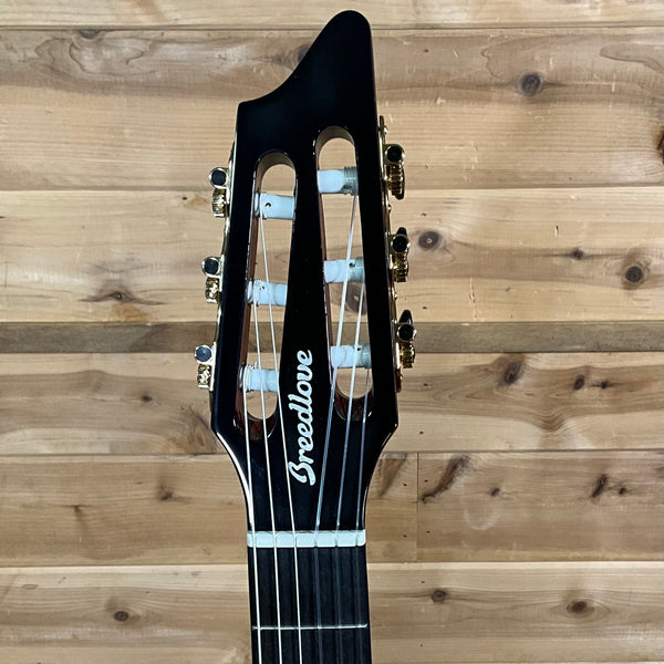 Breedlove Solo Pro Concert Nylon CE Acoustic Electric Guitar - Edgeburst