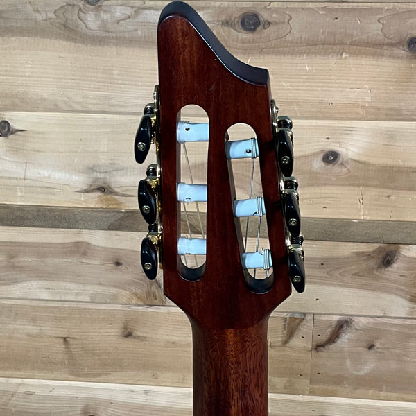 Breedlove Solo Pro Concert Nylon CE Acoustic Electric Guitar - Edgeburst