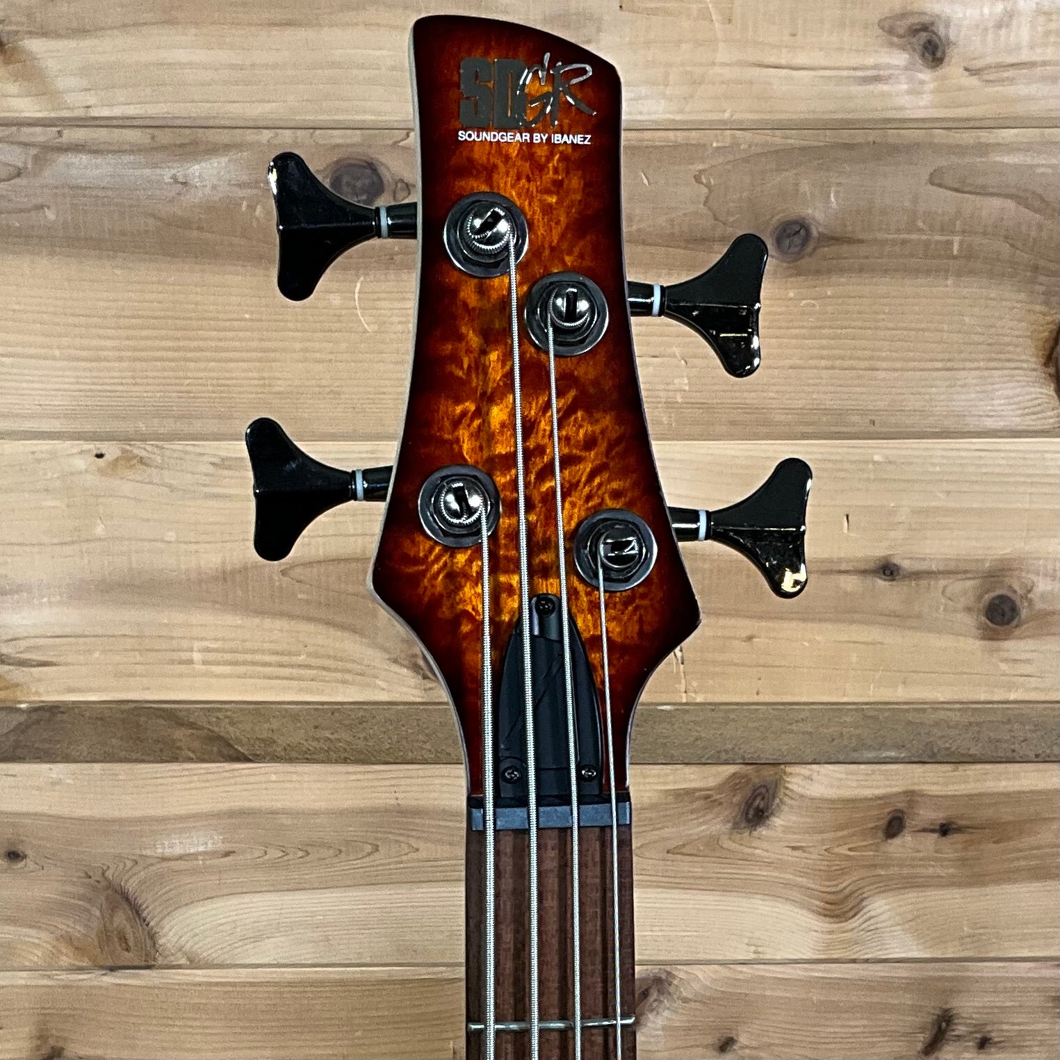 Ibanez SR400EQM Electric Bass - Dragon Eye Burst