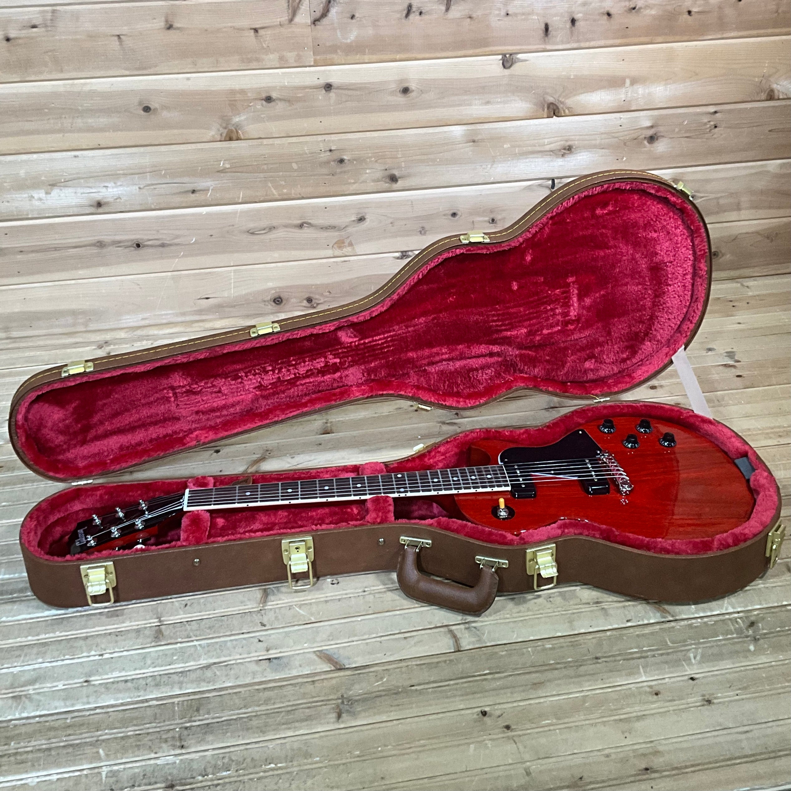 Gibson Les Paul Special Vintage Cherry - Guitare Électrique à Coupe Simple  : : Instruments de musique et Sono