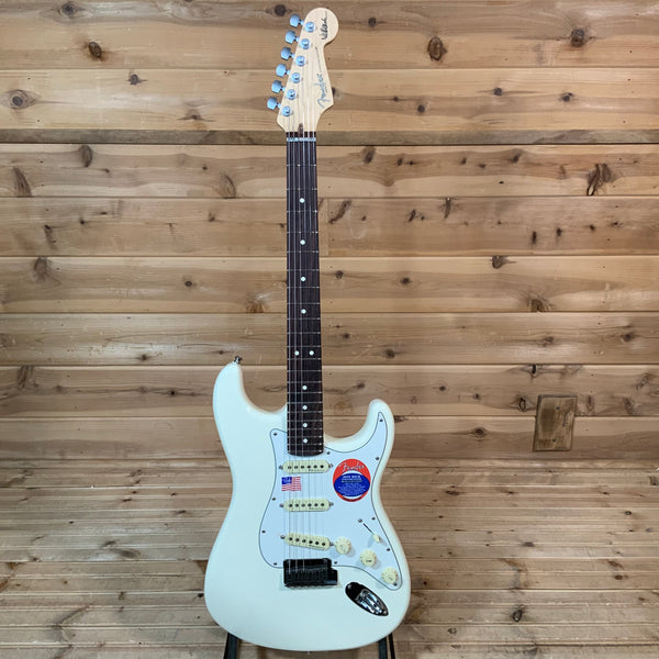Fender Jeff Beck Stratocaster Electric Guitar USED - Olympic White