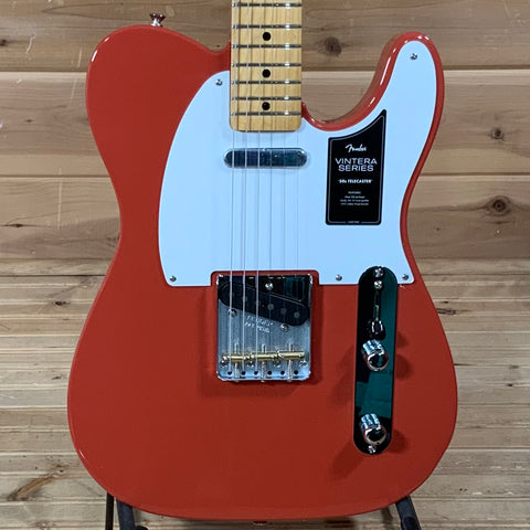 Fender Vintera '50s Telecaster Electric Guitar - Fiesta Red