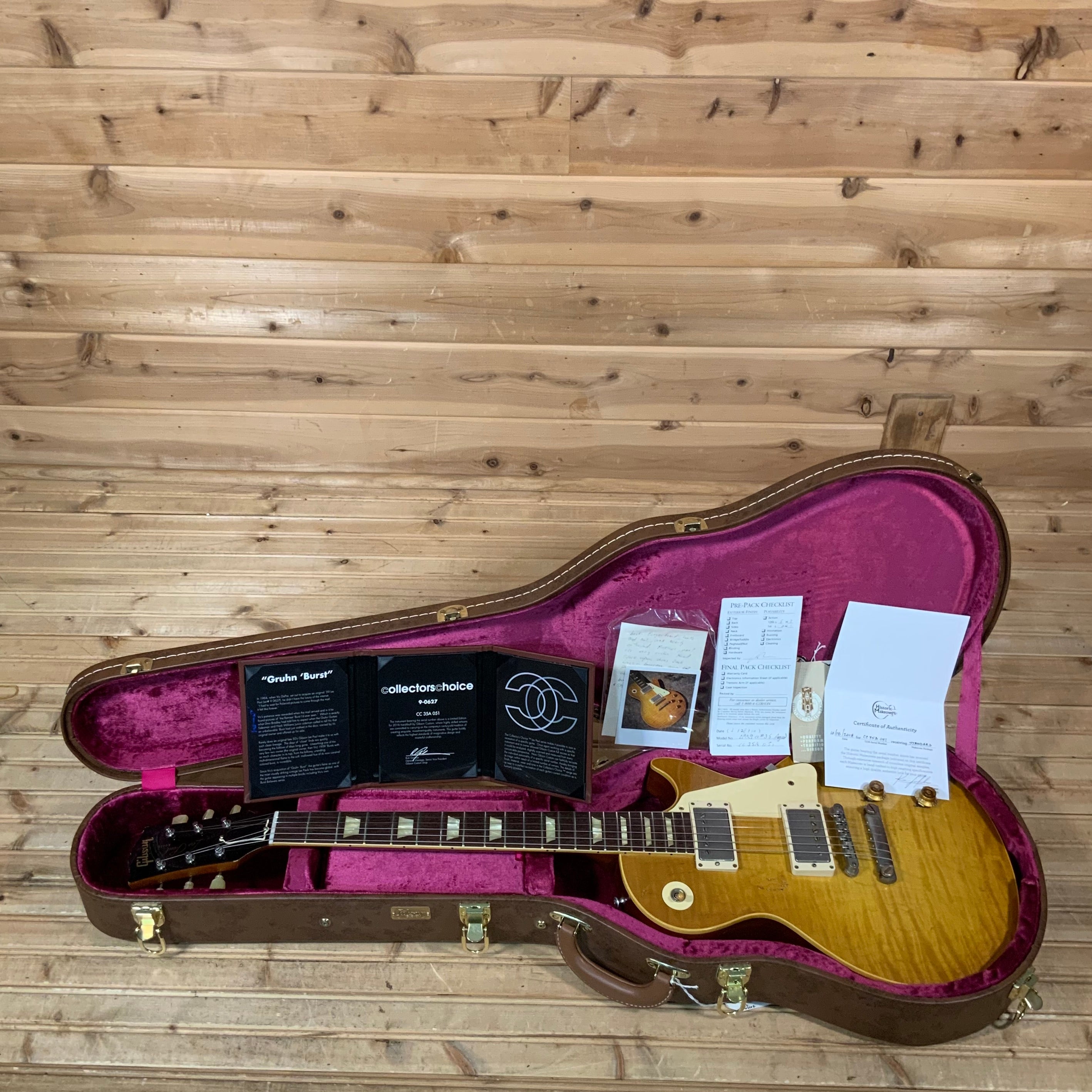 Gibson Custom Shop 2016 Collector's Choice '59 Les Paul Standard Reiss  Huber Breese Music