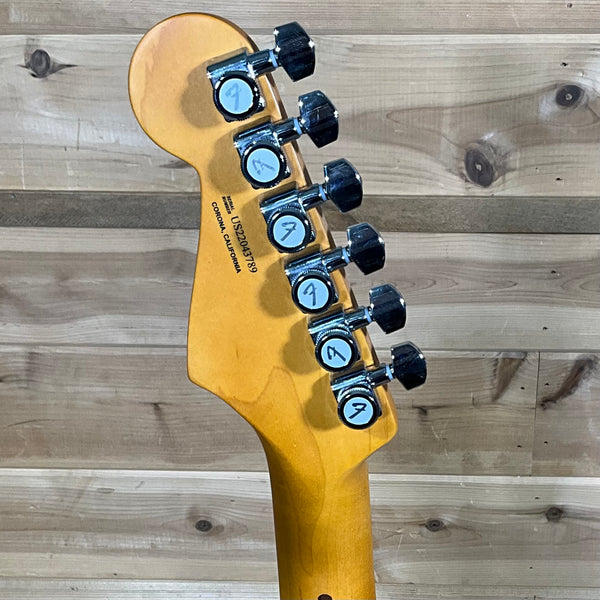 Fender American Ultra Stratocaster HSS Electric Guitar - Texas Tea