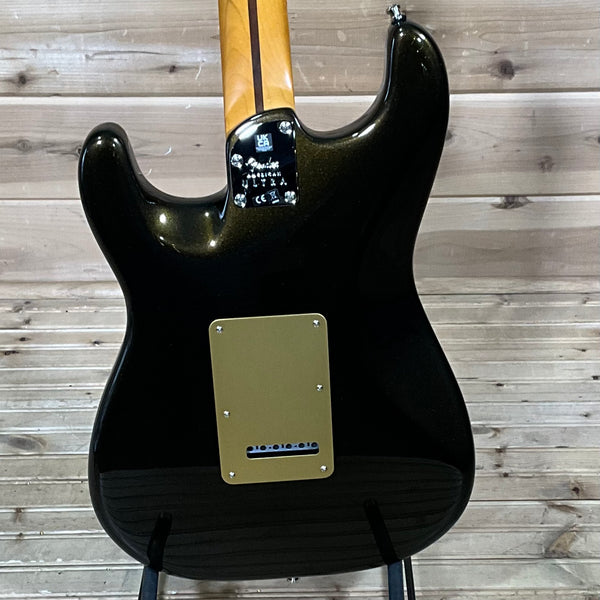 Fender American Ultra Stratocaster HSS Electric Guitar - Texas Tea