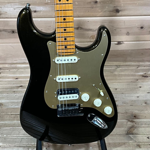 Fender American Ultra Stratocaster HSS Electric Guitar - Texas Tea