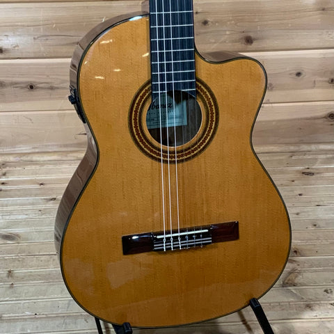 Ibanez GA6CE Classical Acoustic Guitar - Amber High Gloss