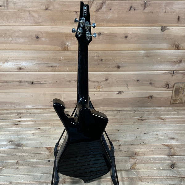 Ibanez UICT10 Iceman Tenor Ukulele - Black High Gloss