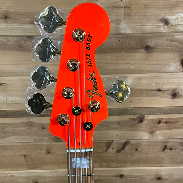 Fender MonoNeon V Jazz Bass - Neon Yellow