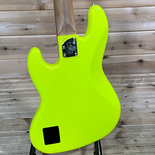 Fender MonoNeon V Jazz Bass - Neon Yellow