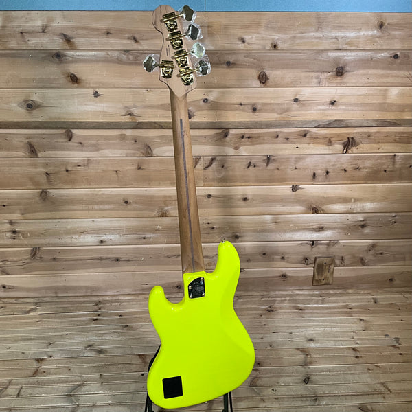 Fender MonoNeon V Jazz Bass - Neon Yellow