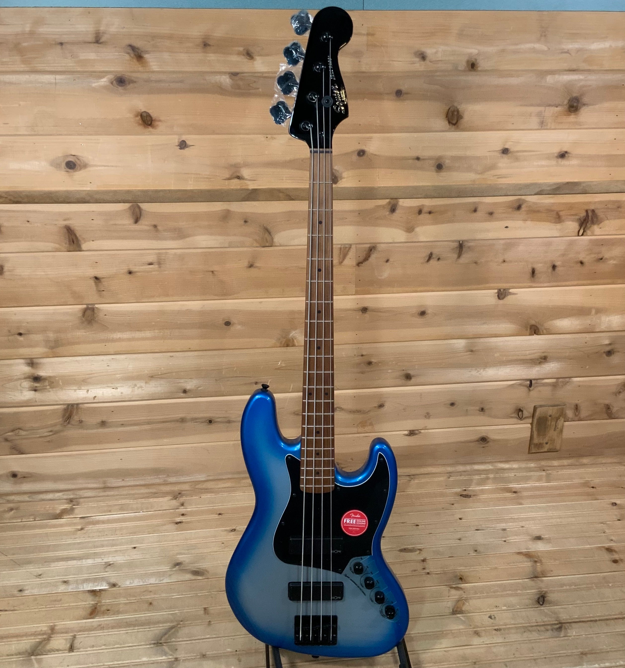 Squier Contemporary Active HH Jazz Bass - Sky Burst Metallic