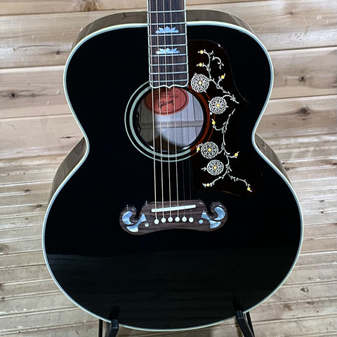 Gibson Custom Shop Elvis SJ-200 Acoustic Guitar - Ebony
