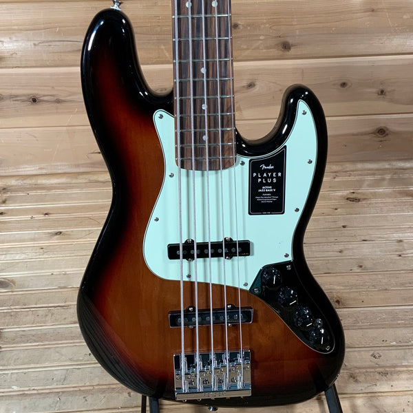 Fender Player Plus Jazz V Bass - 3 Color Sunburst - Huber Breese Music