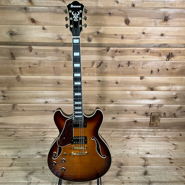 Ibanez AS93FML Left Handed Electric Guitar - Violin Sunburst