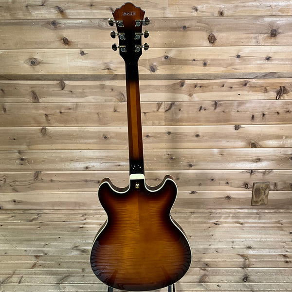 Ibanez AS93FML Left Handed Electric Guitar - Violin Sunburst