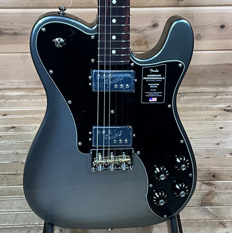 Fender American Professional II Telecaster Deluxe Electric Guitar - Mercury