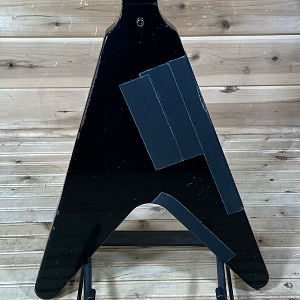 Gibson Custom Shop Murphy Lab 1979 Kirk Hammett Flying V Replica Aged Electric Guitar - Ebony