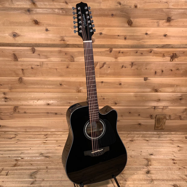 Takamine GD30CE-12-String Acoustic Electric Guitar - Black