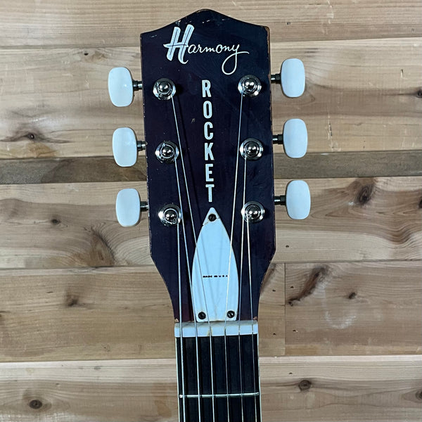 Harmony 1960's H53 Rocket Electric Guitar USED - Red Burst