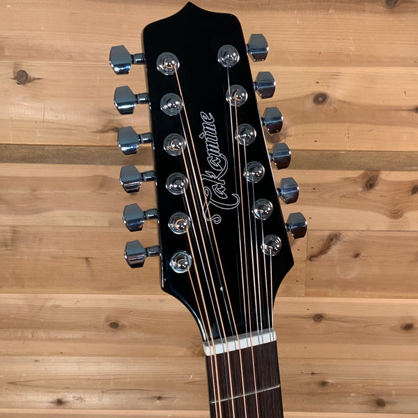 Takamine GD30CE-12-String Acoustic Electric Guitar - Black
