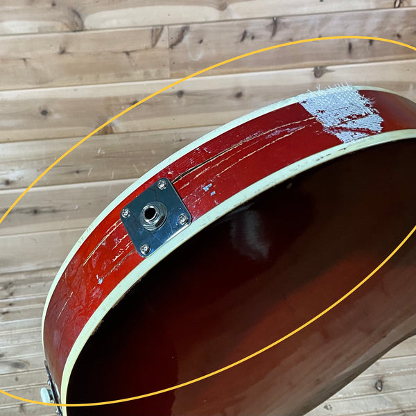 Harmony 1960's H53 Rocket Electric Guitar USED - Red Burst